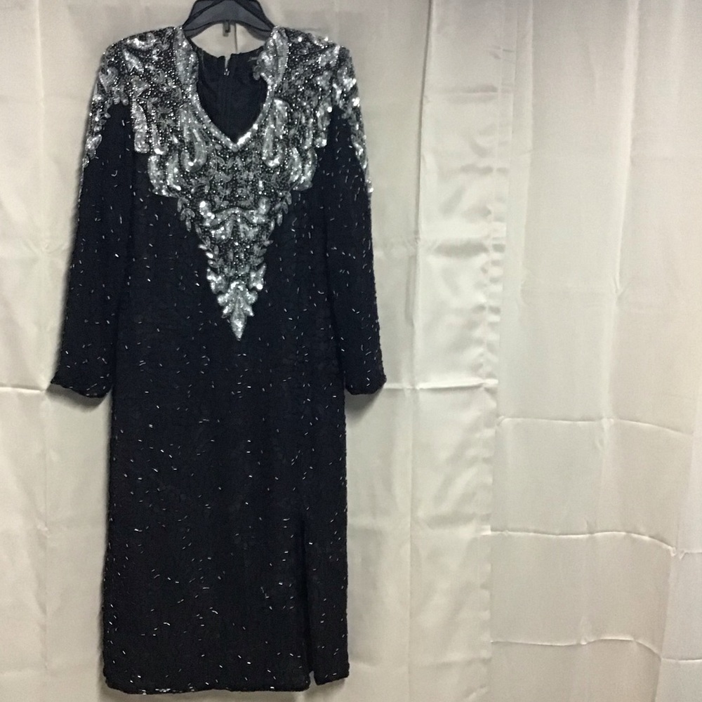 Beaded gown, classic